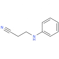 N-氰乙基苯胺化学结构式